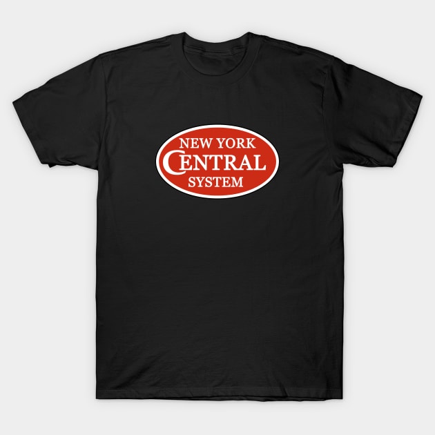 New York Central Railroad T-Shirt by Railway Tees For All